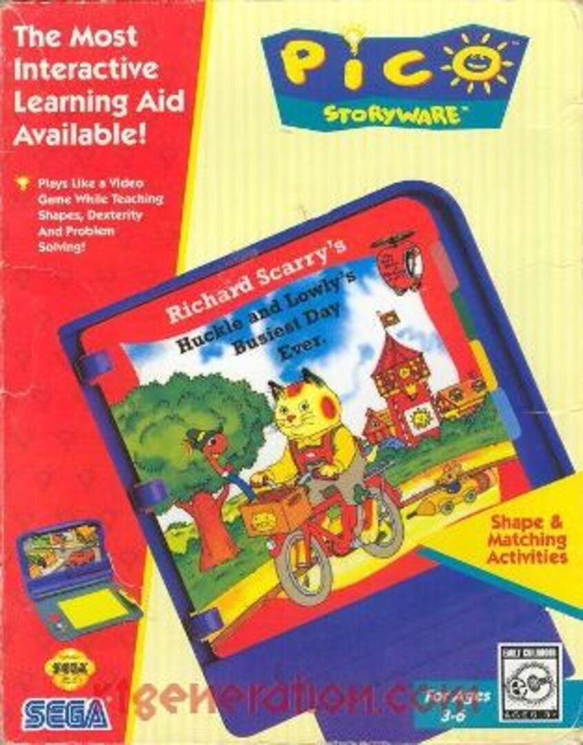 Richard Scarry's Huckle and Lowly's Busiest Day Ever カバー