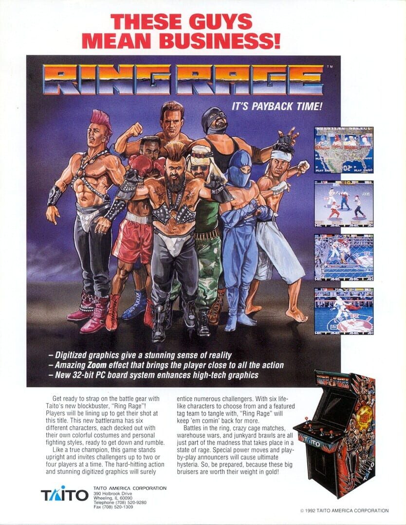 Portada de Ring Rage