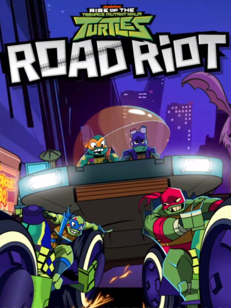Couverture de Rise of the Teenage Mutant Ninja Turtles: Road Riot