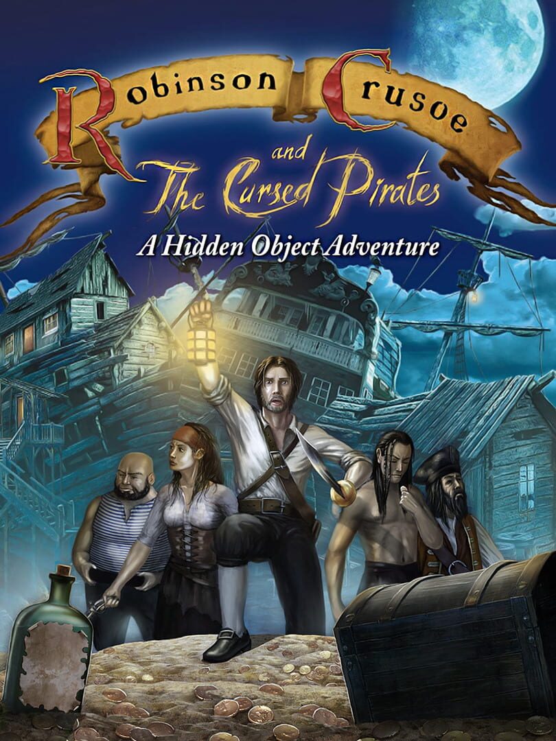 Couverture de Robinson Crusoe and the Cursed Pirates