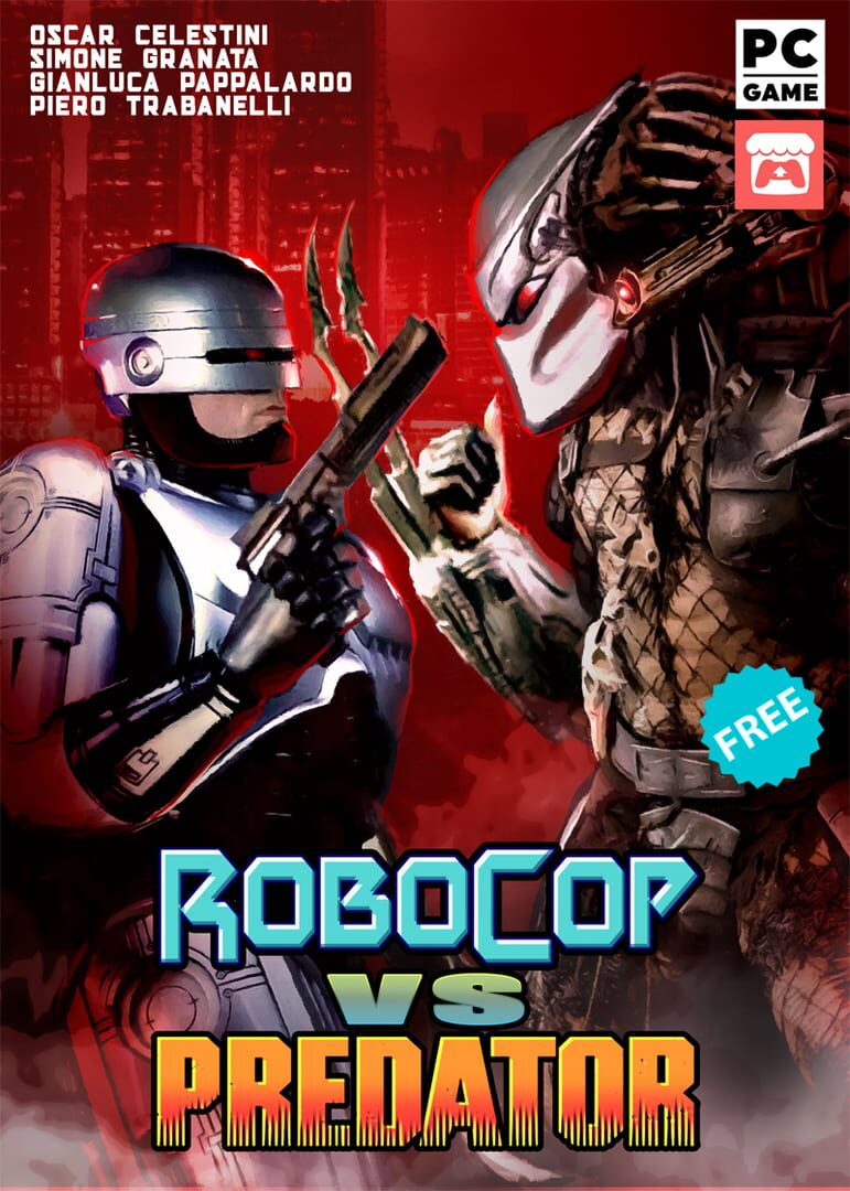 Capa de Robocop vs. Predator