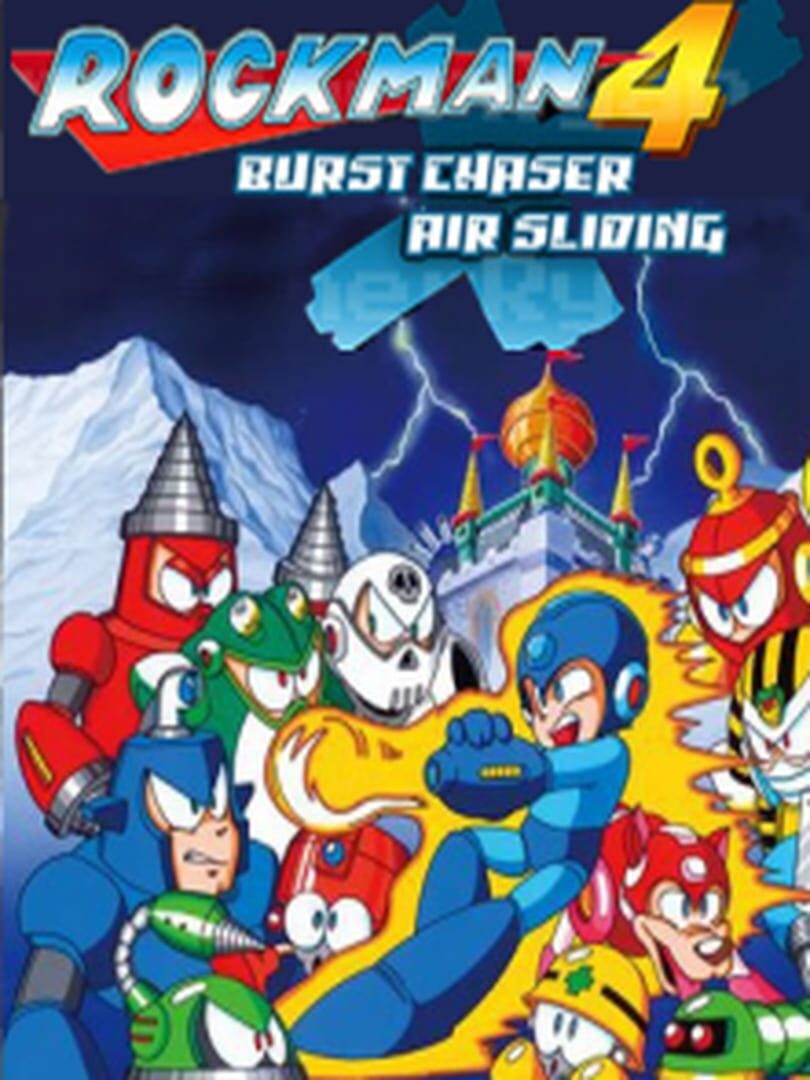 Copertina di Rockman 4: Burst Chaser X Air Sliding
