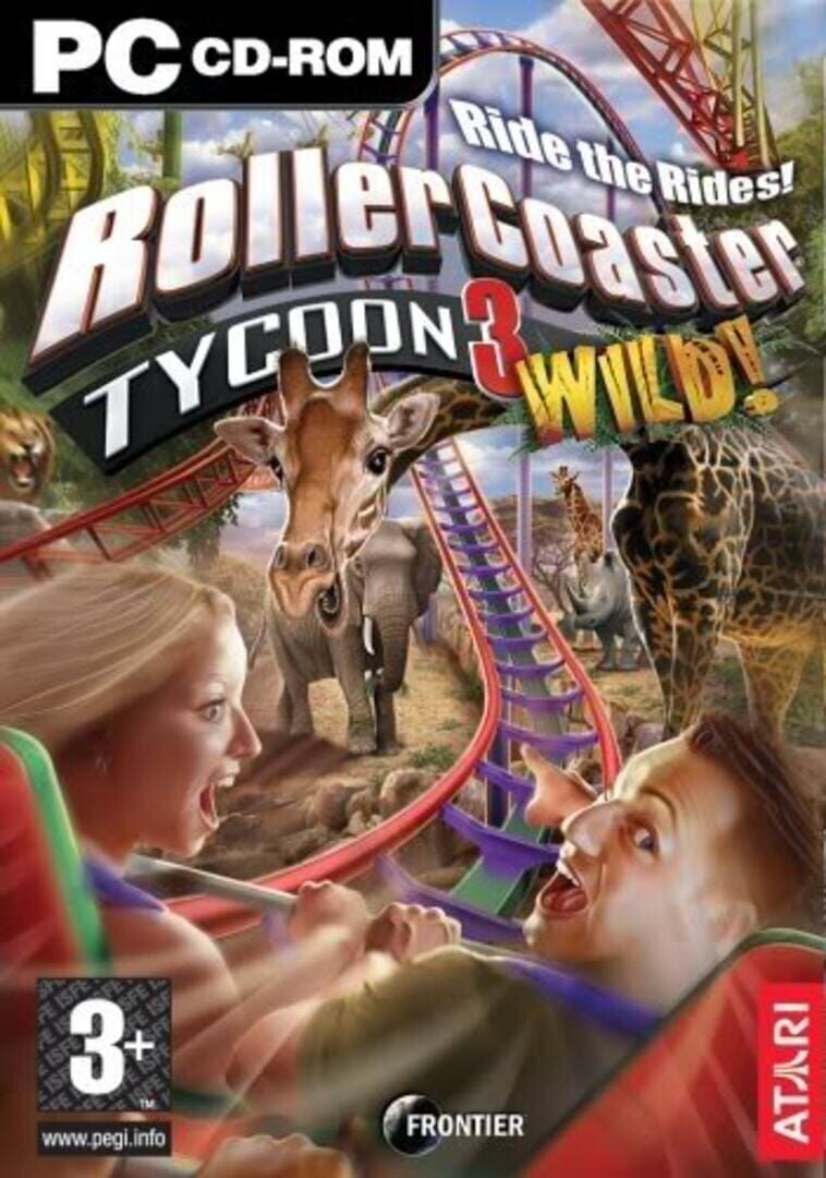 RollerCoaster Tycoon 3: Wild! 커버