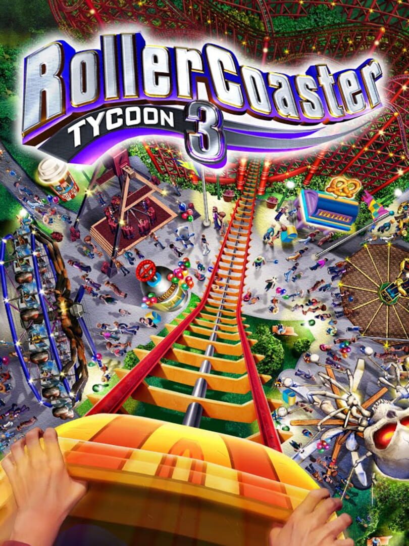 Portada de RollerCoaster Tycoon 3