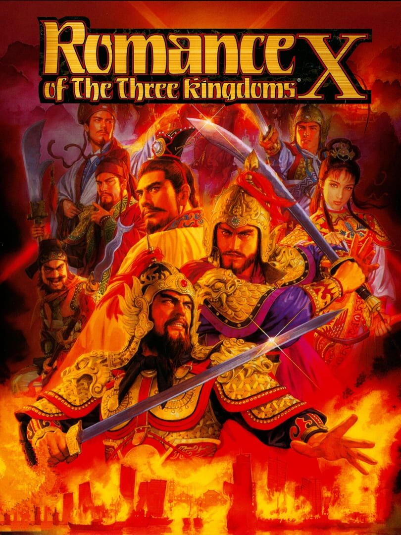 Romance of the Three Kingdoms X Kapağı