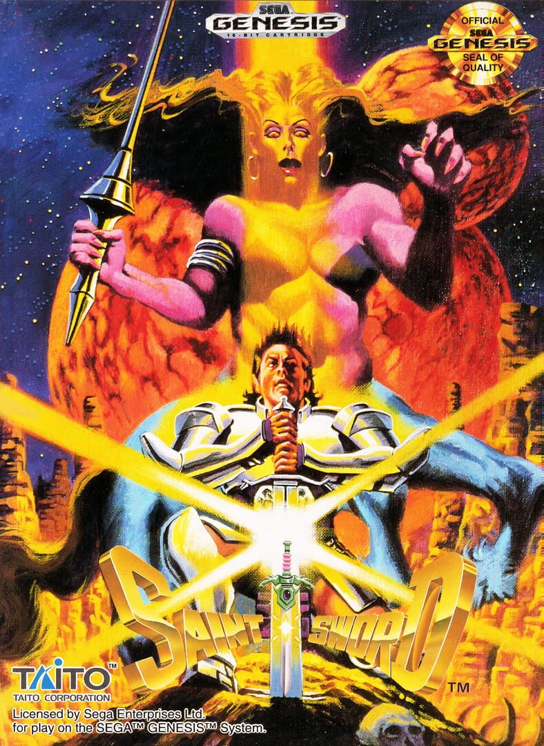 Couverture de Saint Sword