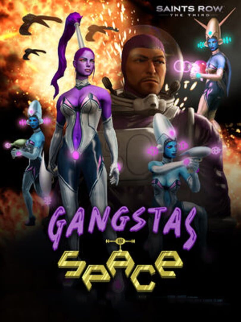 Saints Row: The Third - Gangstas in Space Kapağı