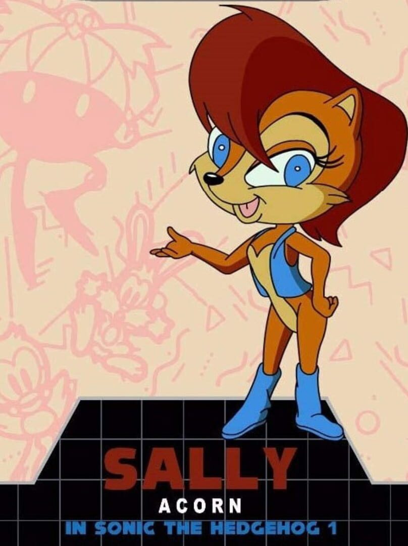 Sally Acorn in Sonic the Hedgehog カバー
