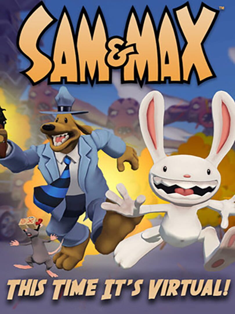 Sam & Max: This Time It's Virtual Cover
