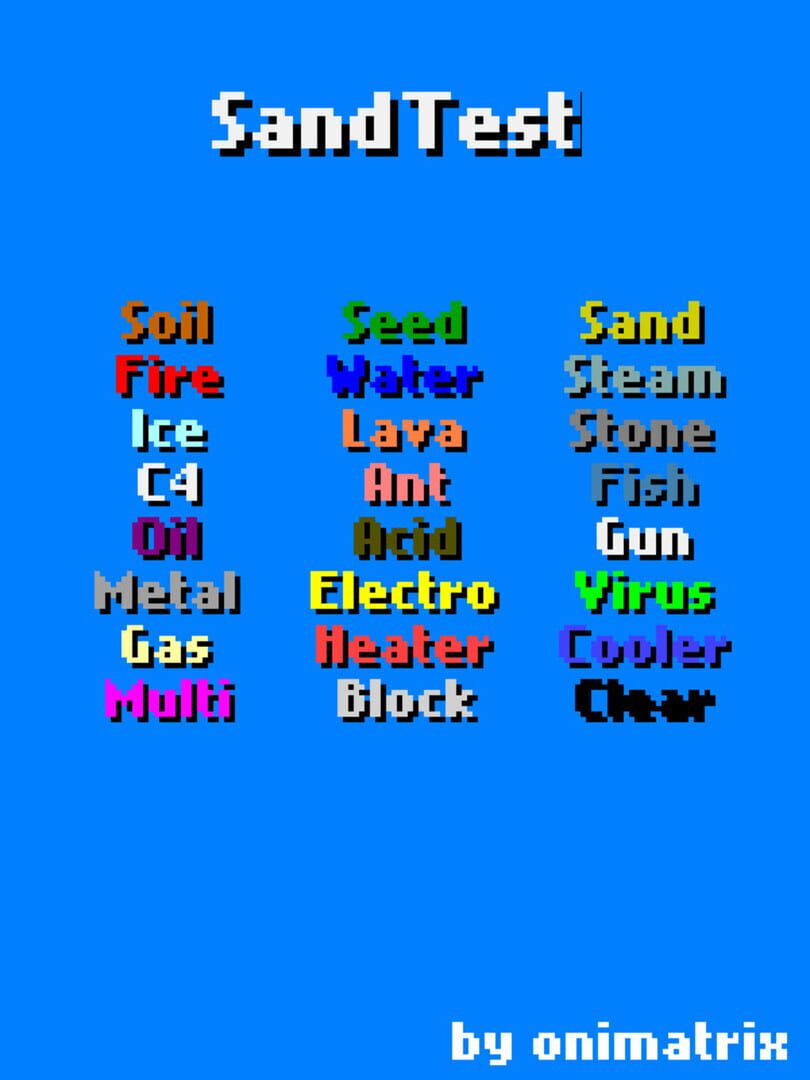 SandTest Cover