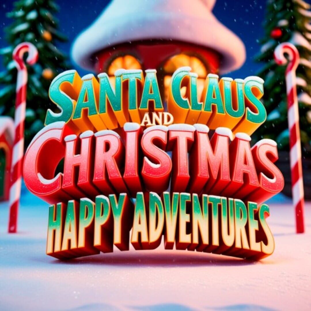 Santa Claus and Christmas: Happy Adventures Cover