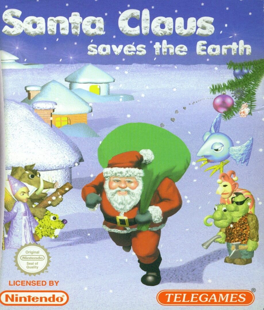 Copertina di Santa Claus Saves The Earth