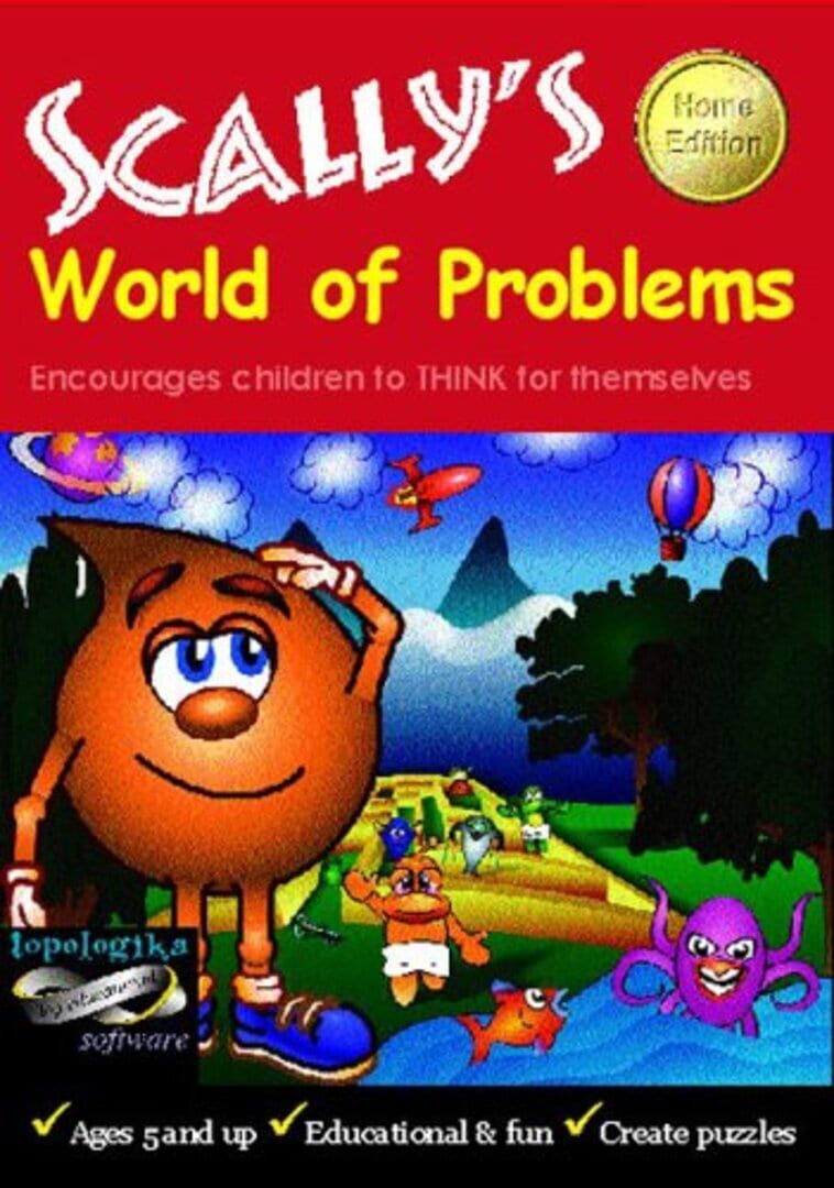 Capa de Scally's world of problems