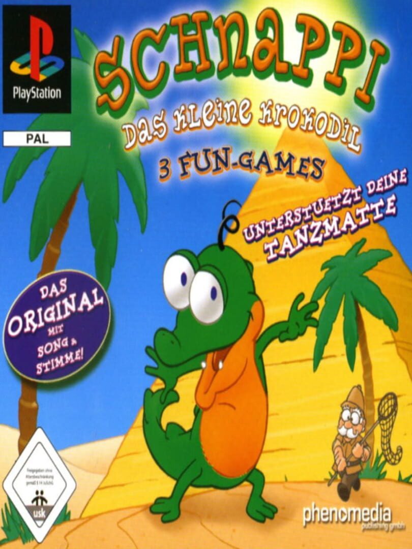 Copertina di Schnappi: 3 Fun-Games