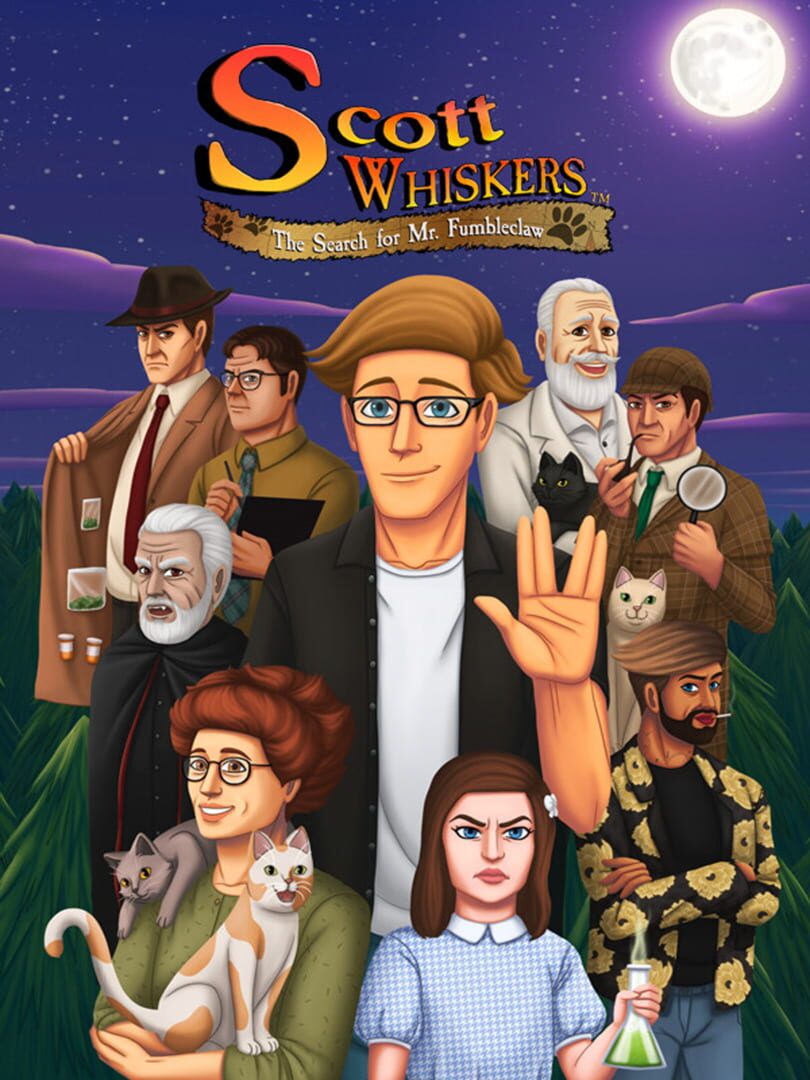 Scott Whiskers in: The Search for Mr. Fumbleclaw Kapağı