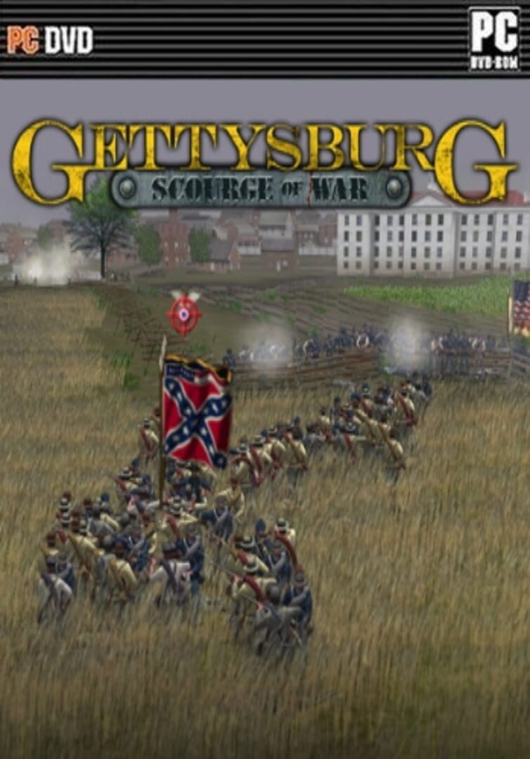 Capa de Scourge of War: Gettysburg