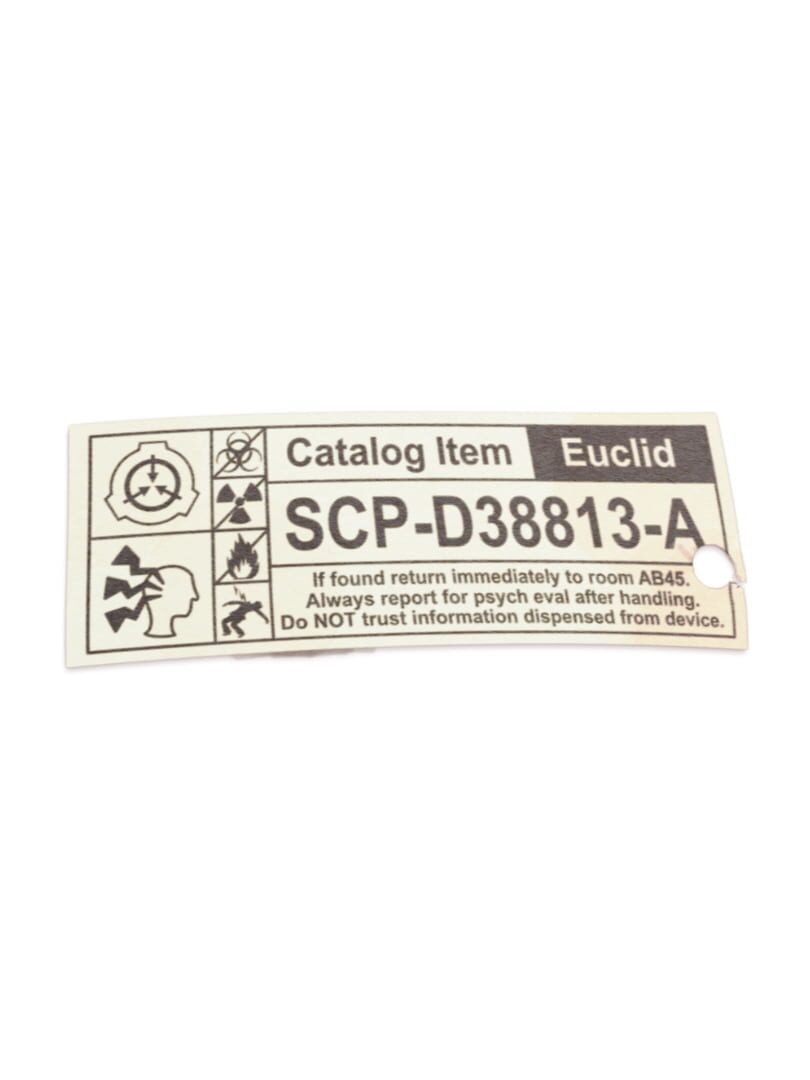SCP-D38813 Cover
