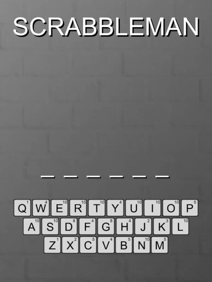 Capa de Scrabbleman