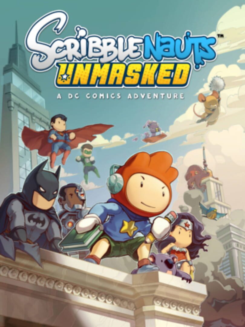 Scribblenauts Unmasked: A DC Comics Adventure 커버