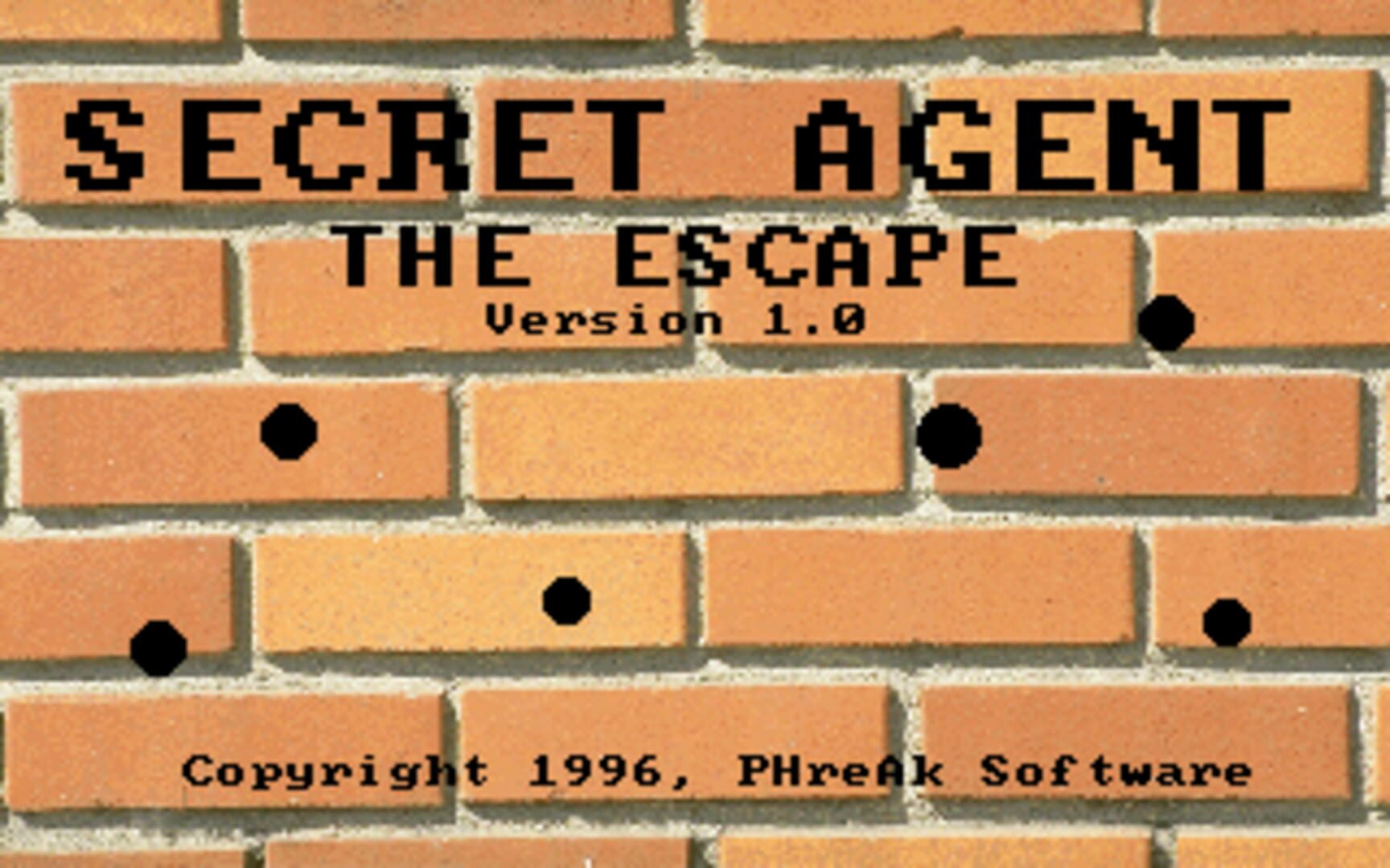 Secret Agent: The Escape Cover