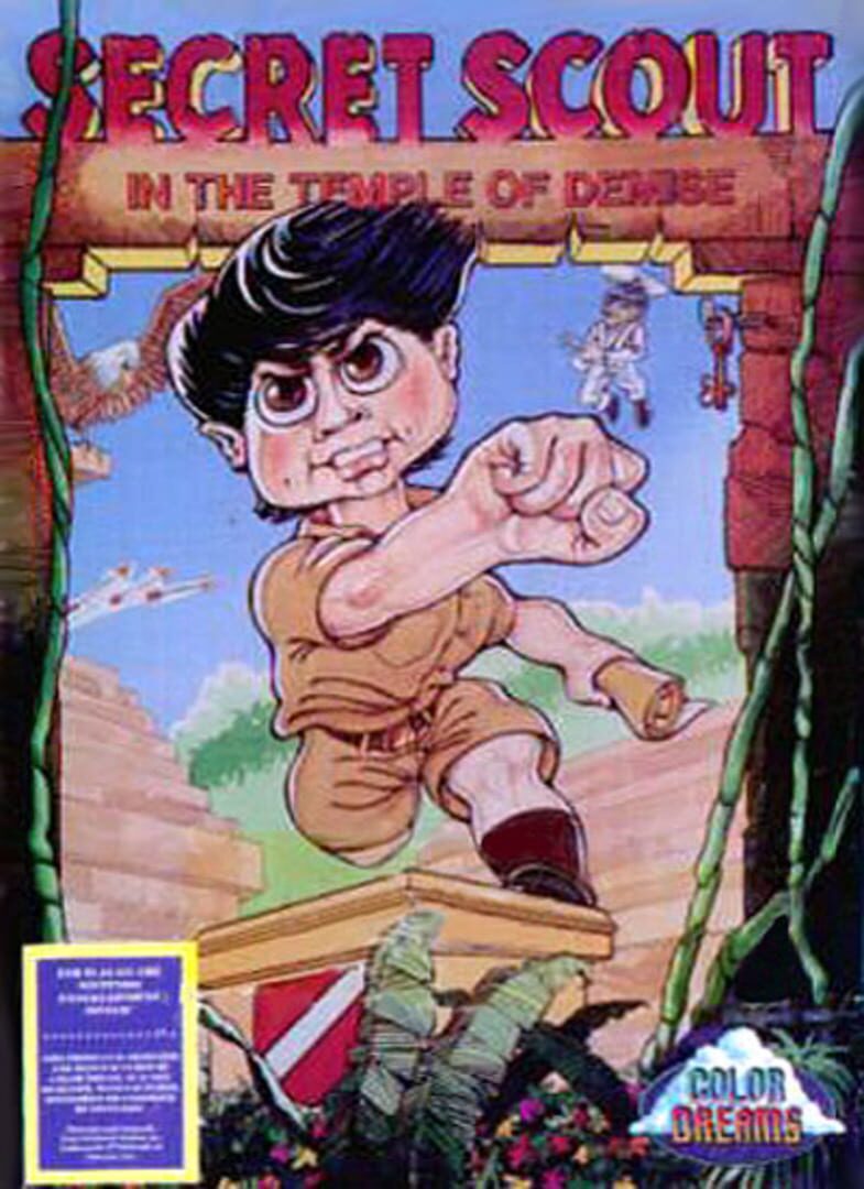 Capa de Secret Scout in the Temple of Demise