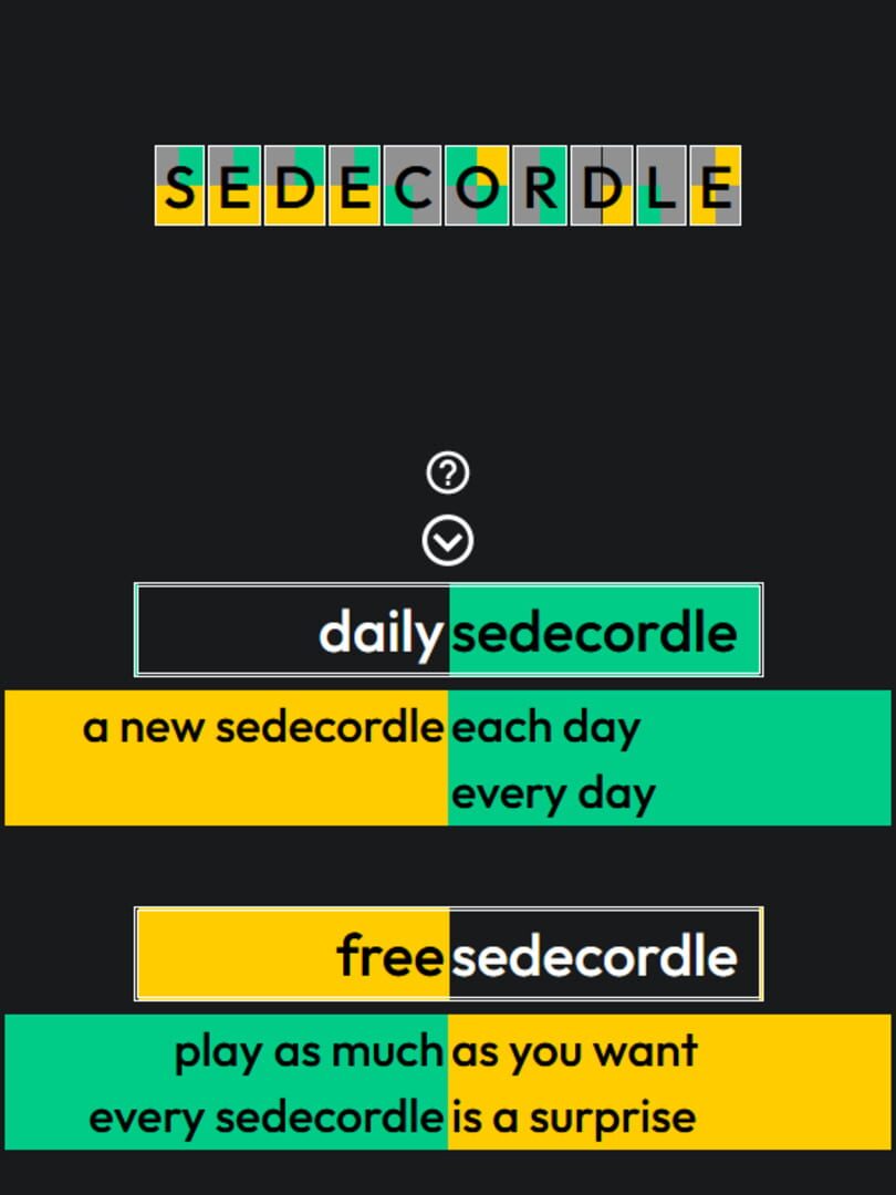 Couverture de Sedecordle