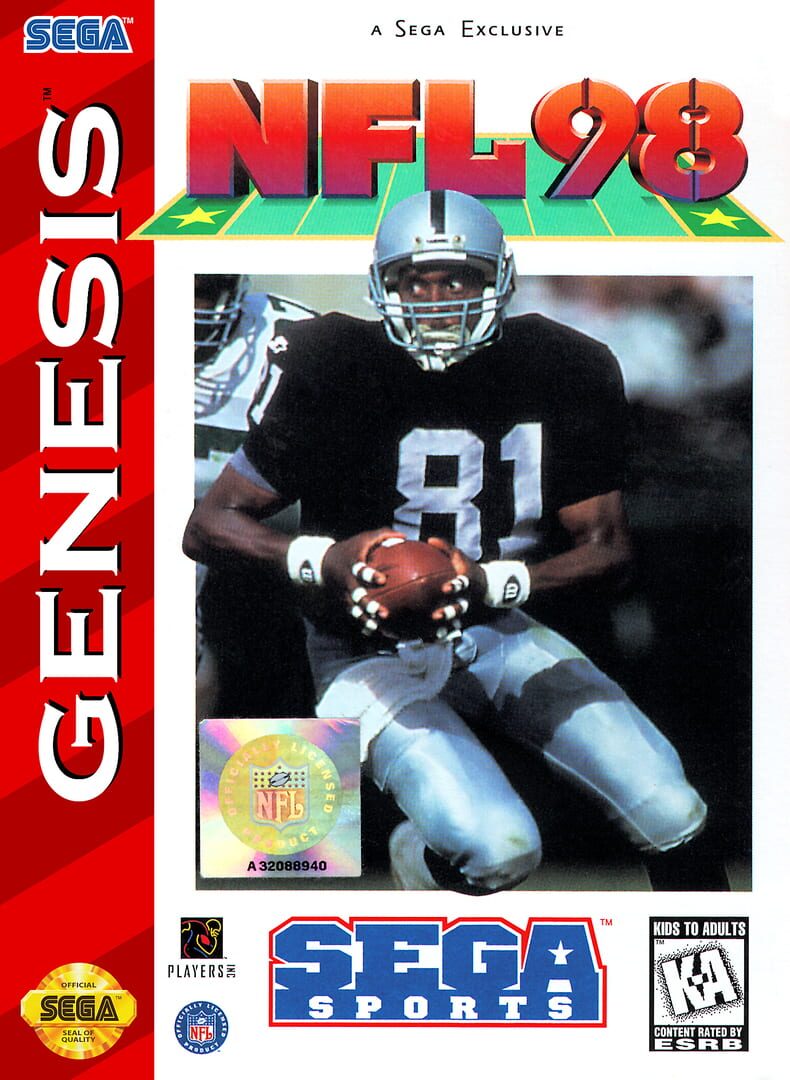Sega Sports NFL 98 커버