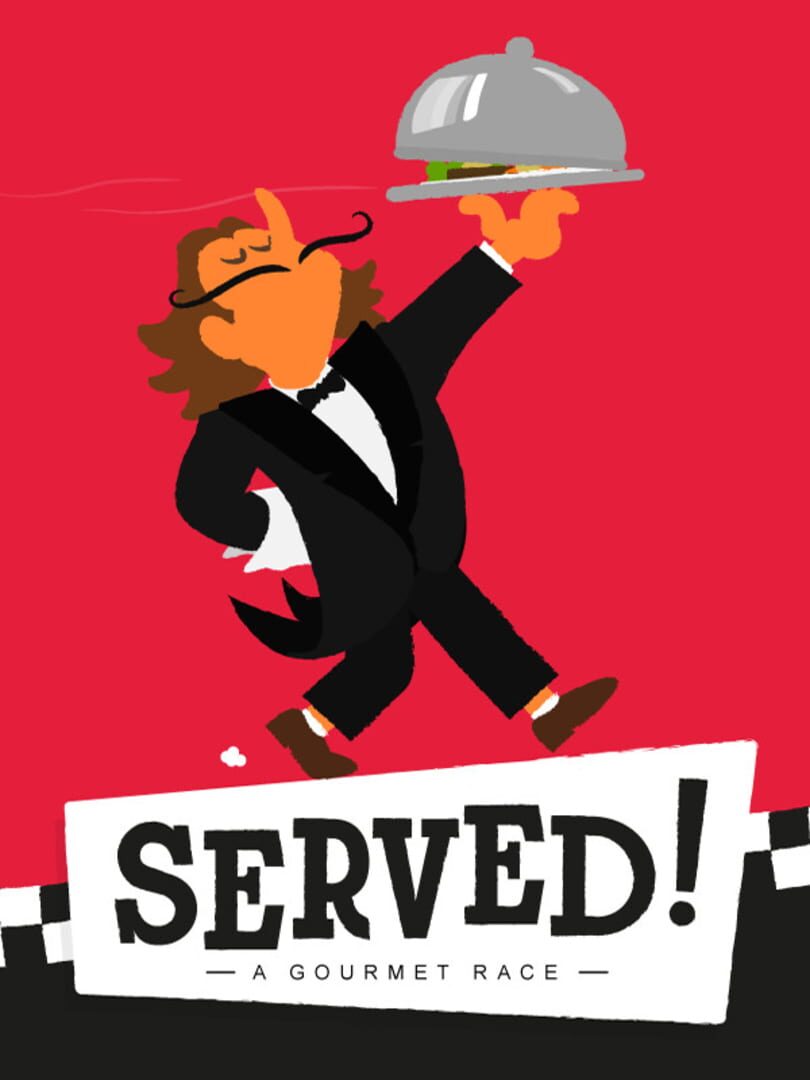 Capa de Served! A Gourmet Race