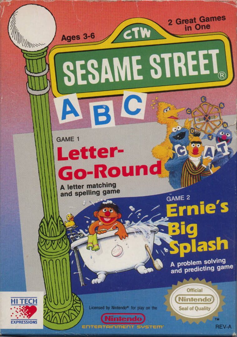 Sesame Street A B C Kapağı