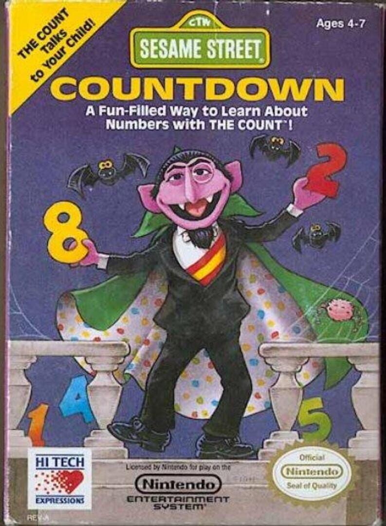 Portada de Sesame Street Countdown