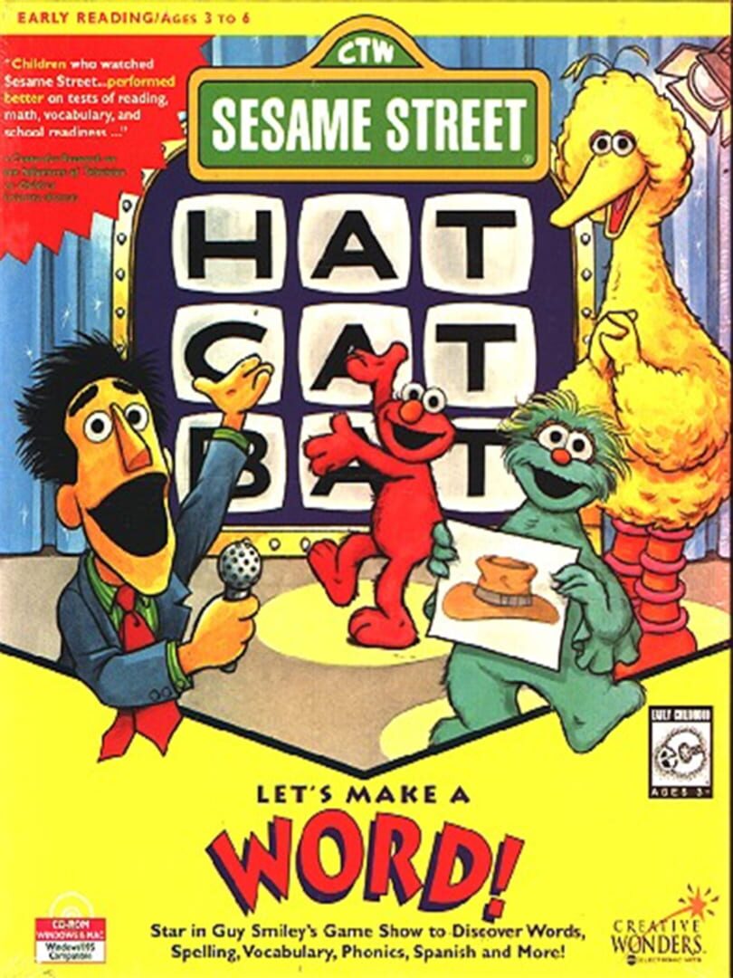 Portada de Sesame Street: Lets Make a Word!