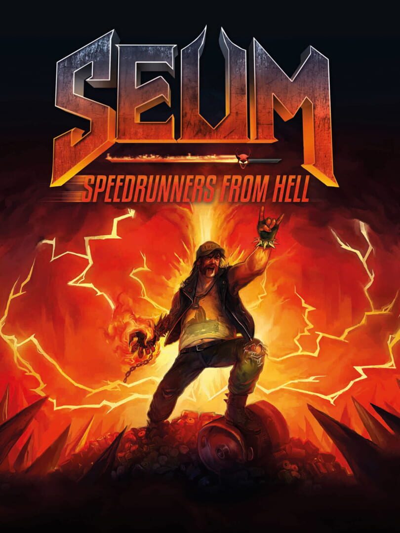 Capa de Seum: Speedrunners from Hell