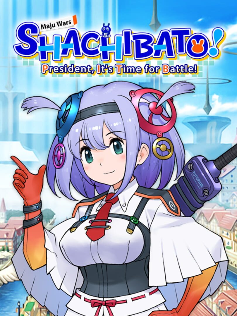 Shachibato! President, It's Time for Battle! Maju Wars Cover