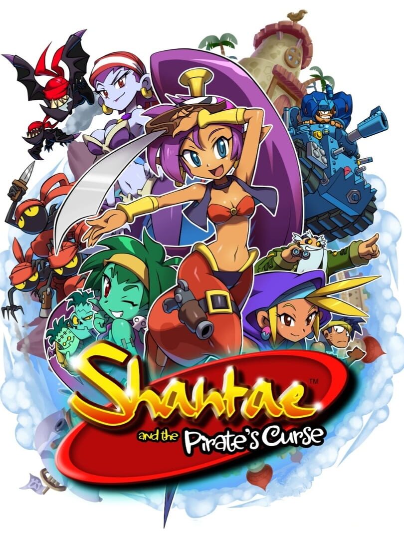 Shantae and the Pirate's Curse Cover