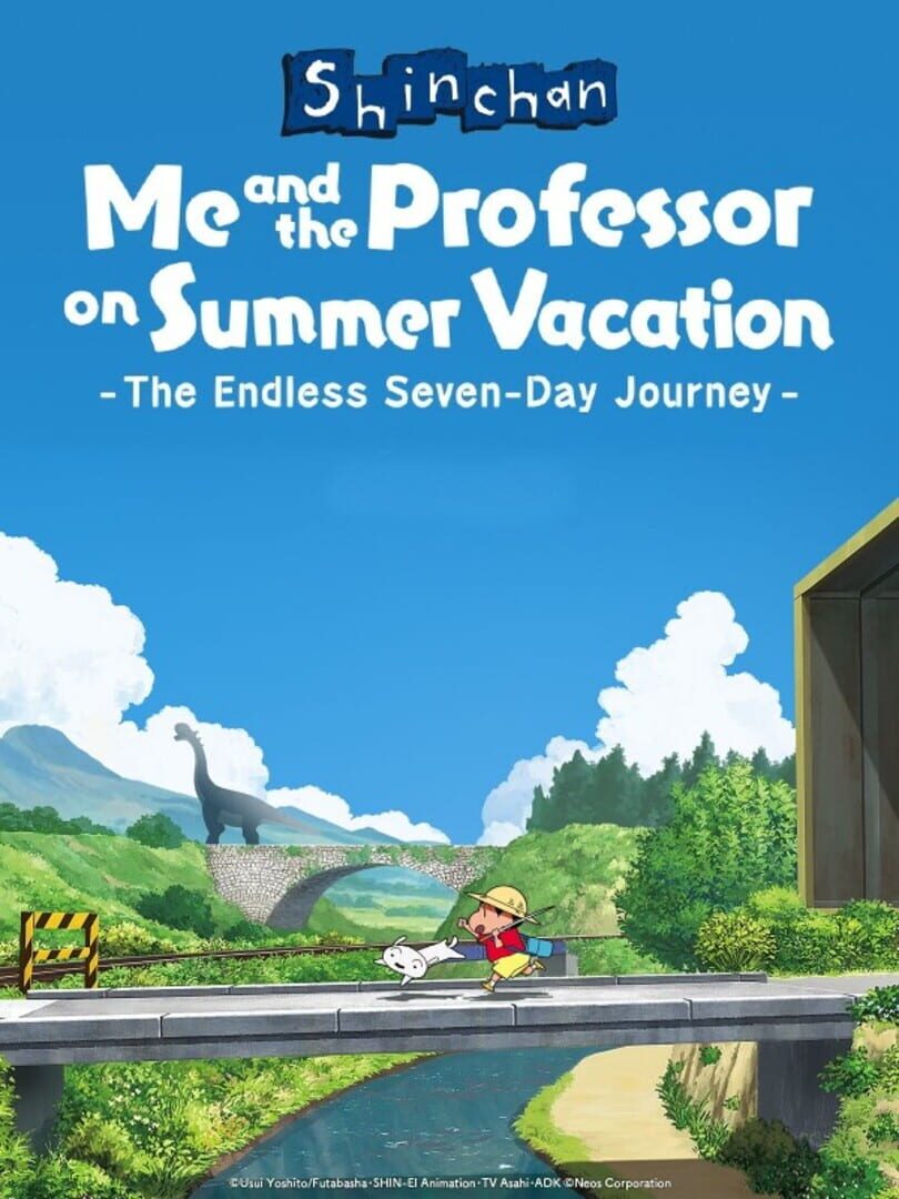 Shin-chan: Me and the Professor on Summer Vacation - The Endless Seven-Day Journey Kapağı