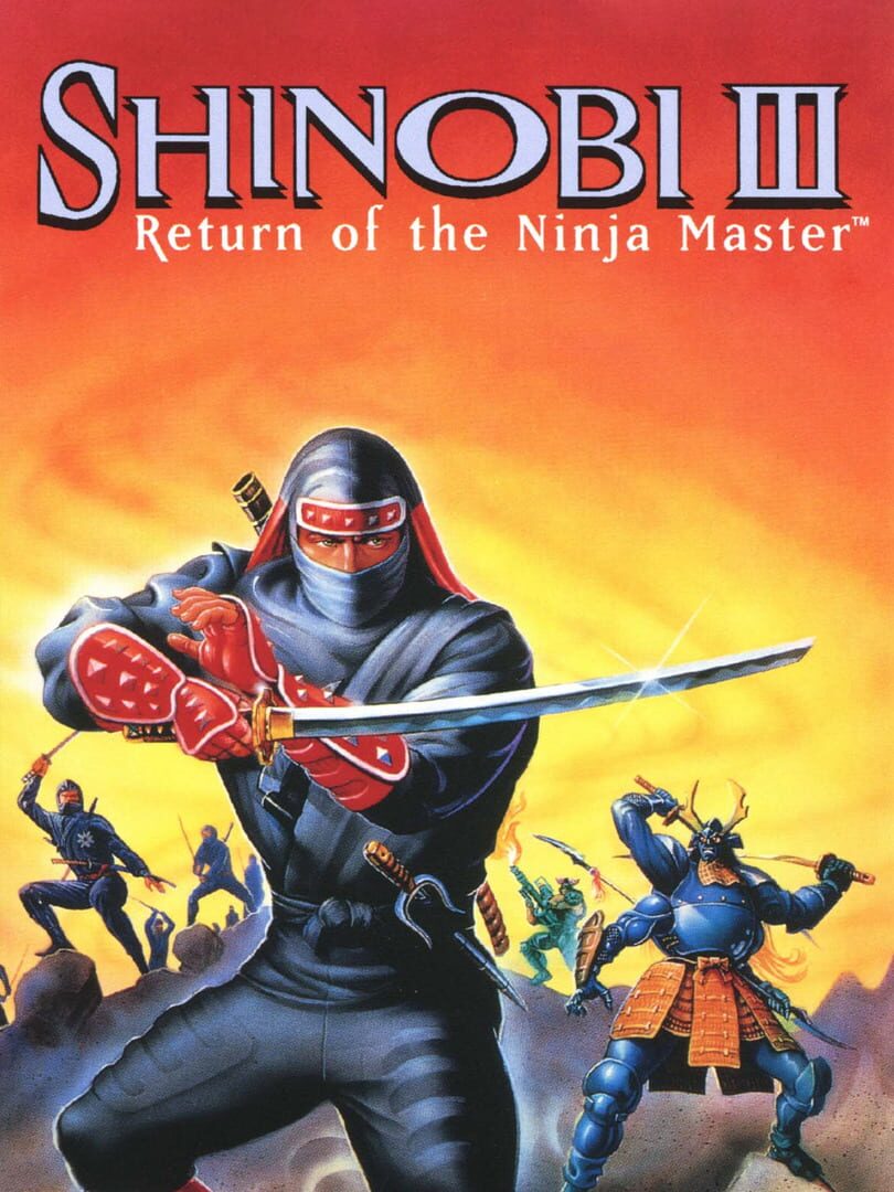 Shinobi III: Return of the Ninja Master Kapağı