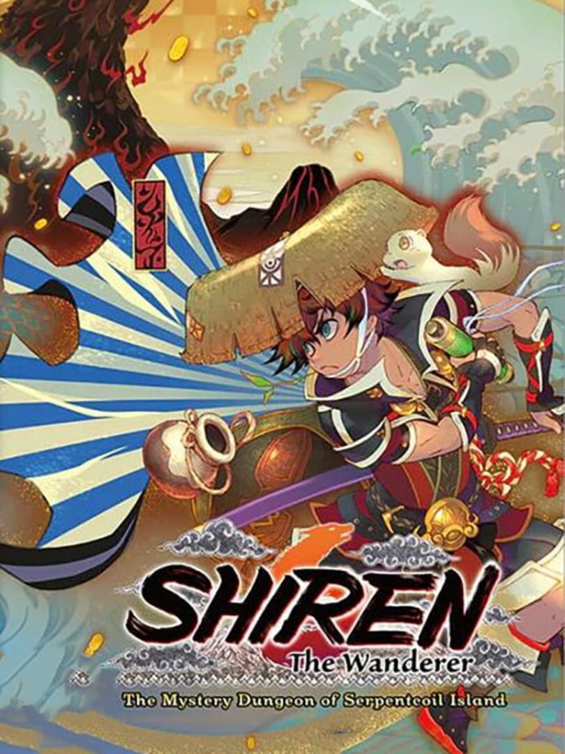 Shiren the Wanderer: The Mystery Dungeon of Serpentcoil Island Cover