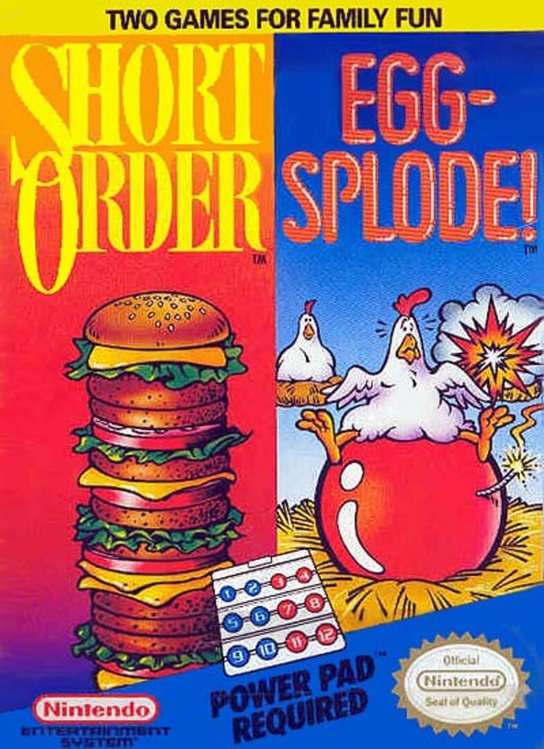 Short Order / Egg-splode! Cover
