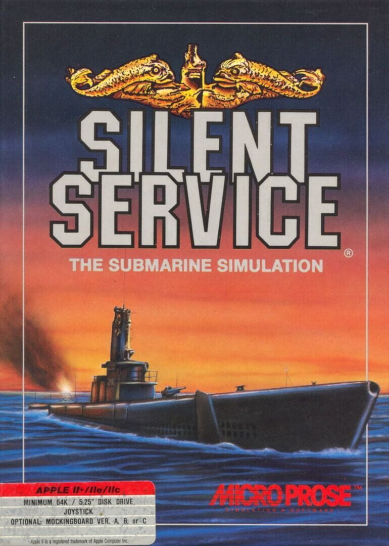 Copertina di Silent Service