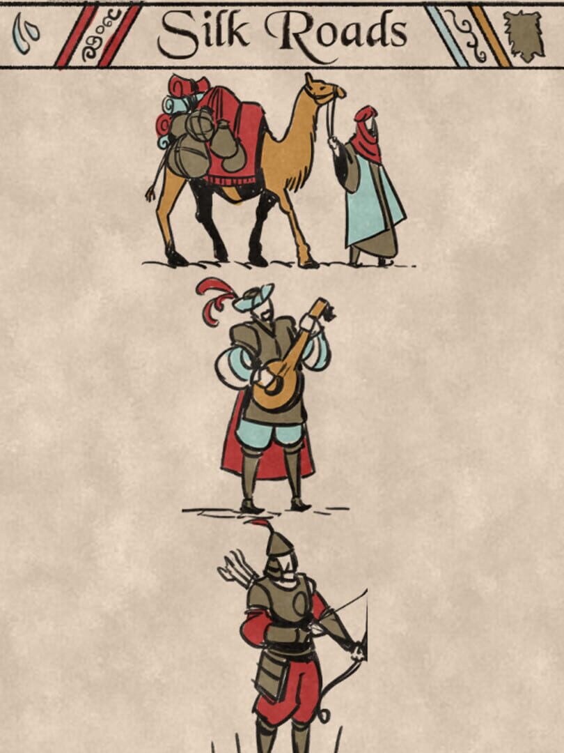 Couverture de Silk Roads: Caravan Kings