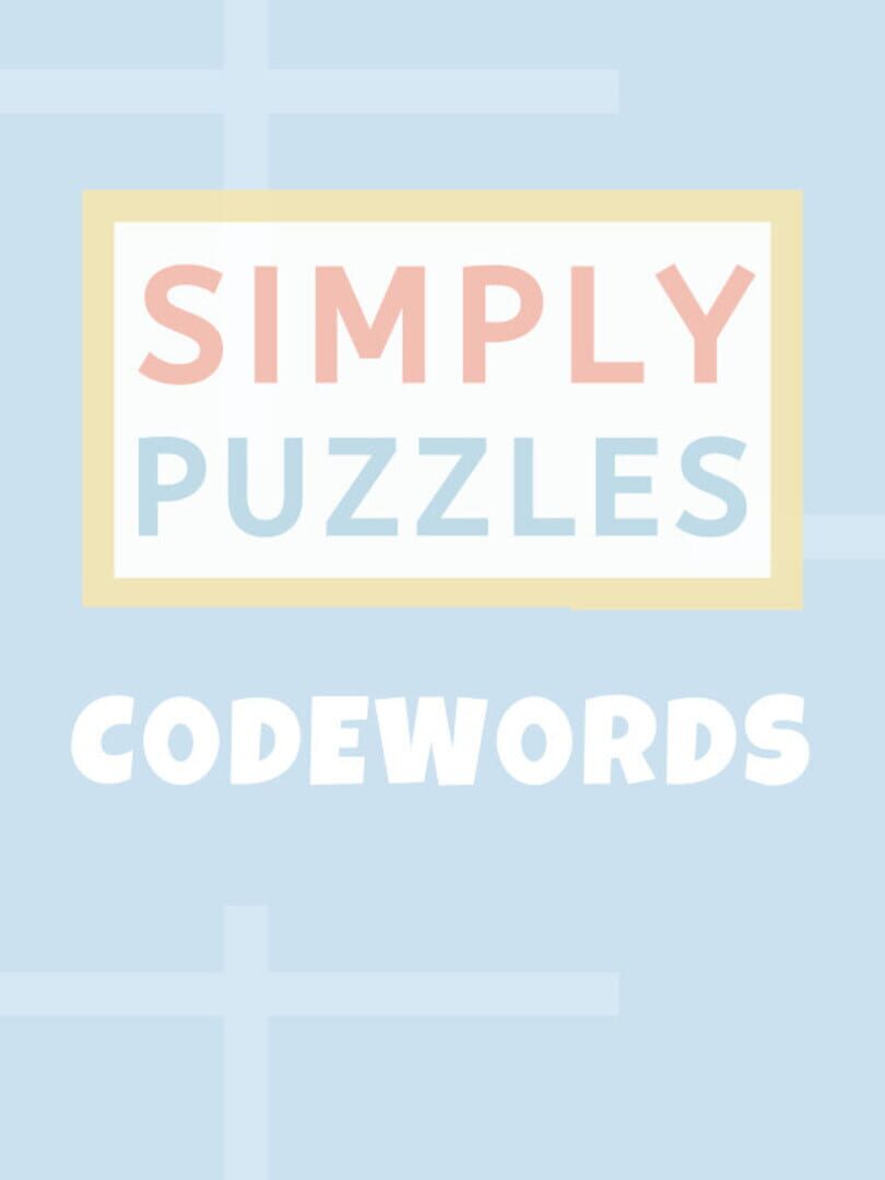Portada de Simply Puzzles: Codewords