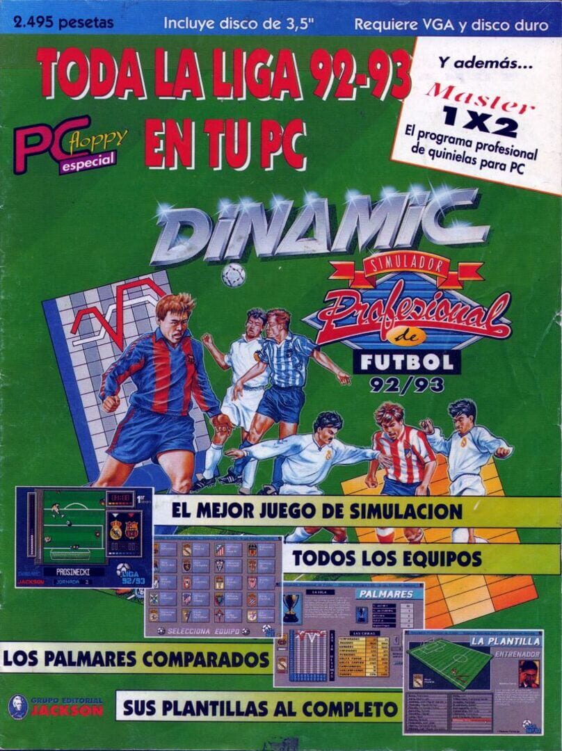 Simulador Profesional de Fútbol 커버