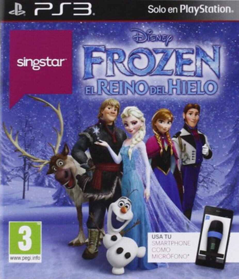 Capa de SingStar: Frozen