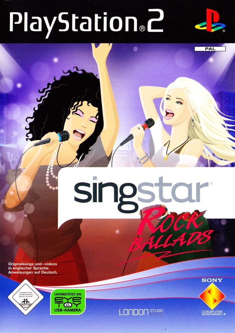 SingStar: Rock Ballads Kapağı