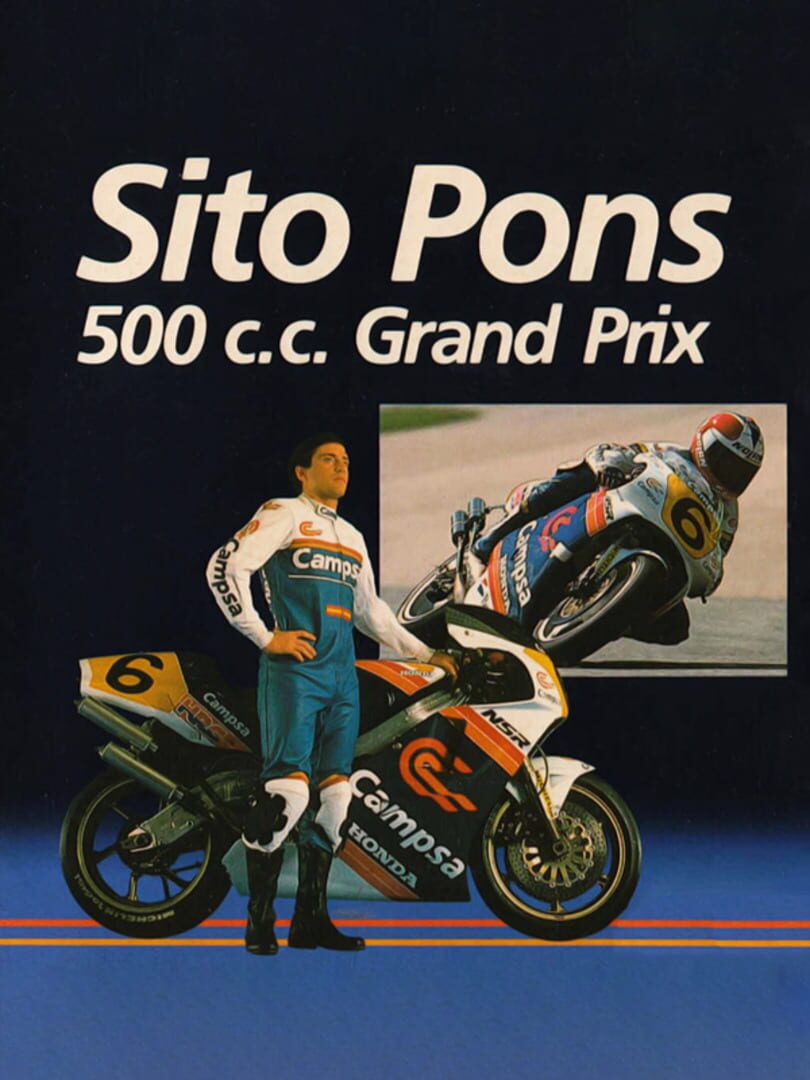 Capa de Sito Pons 500cc Grand Prix