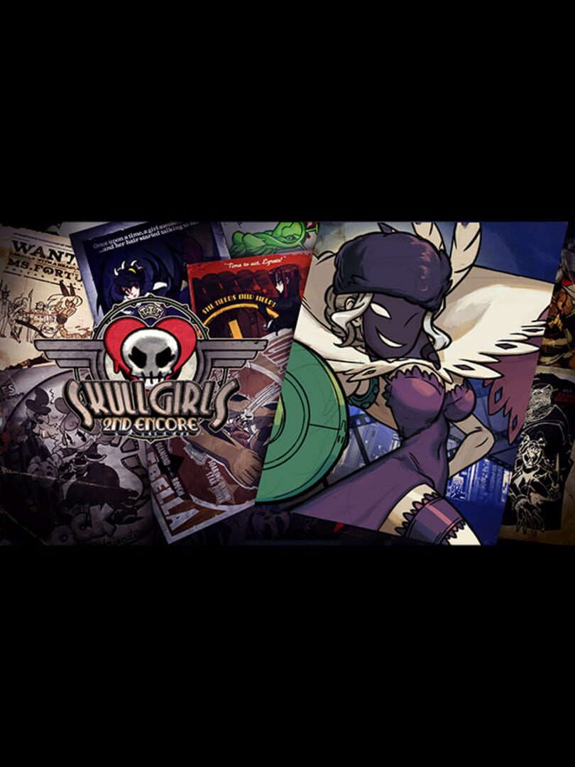 Capa de Skullgirls: 2nd Encore - Black Dahlia