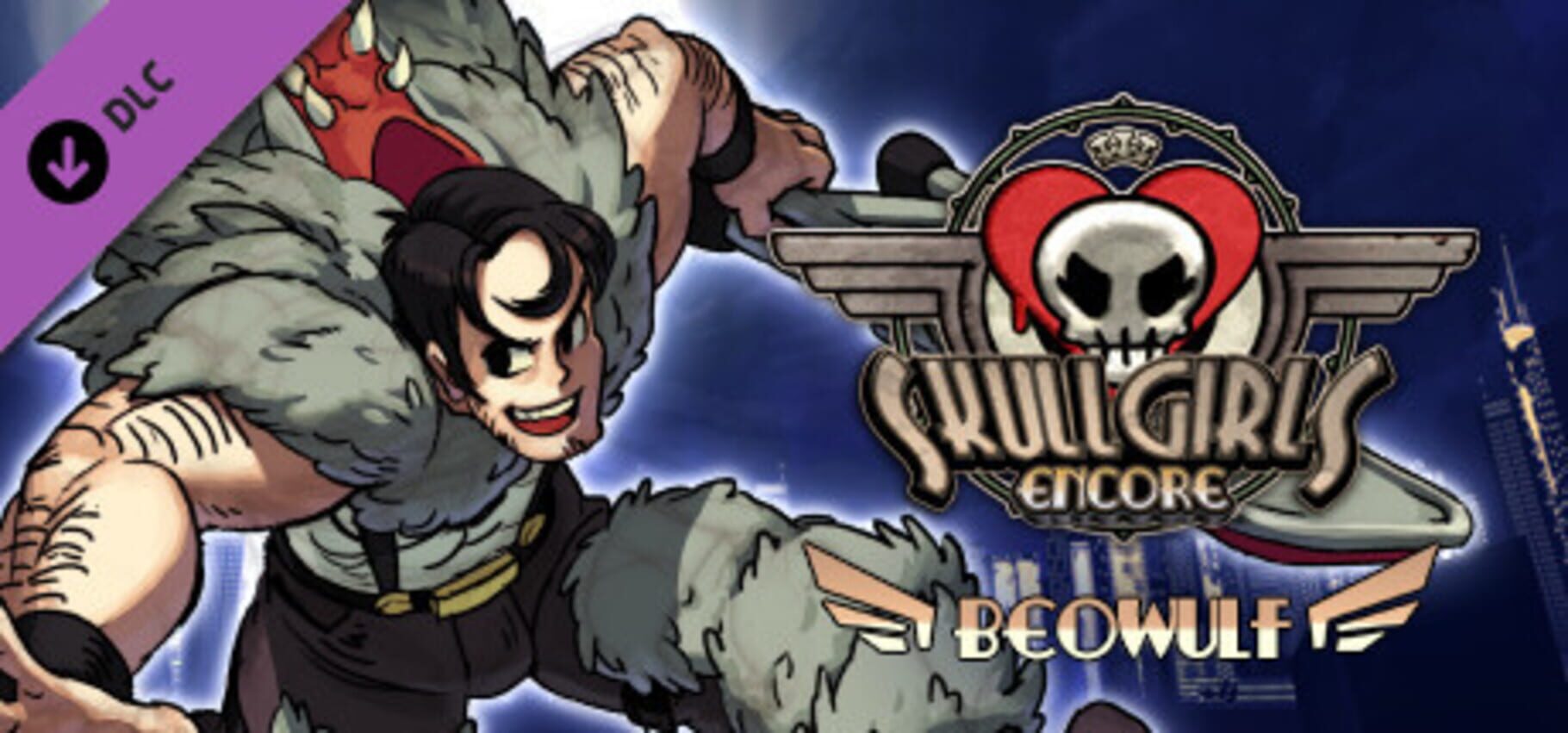 Portada de Skullgirls Encore: Beowulf
