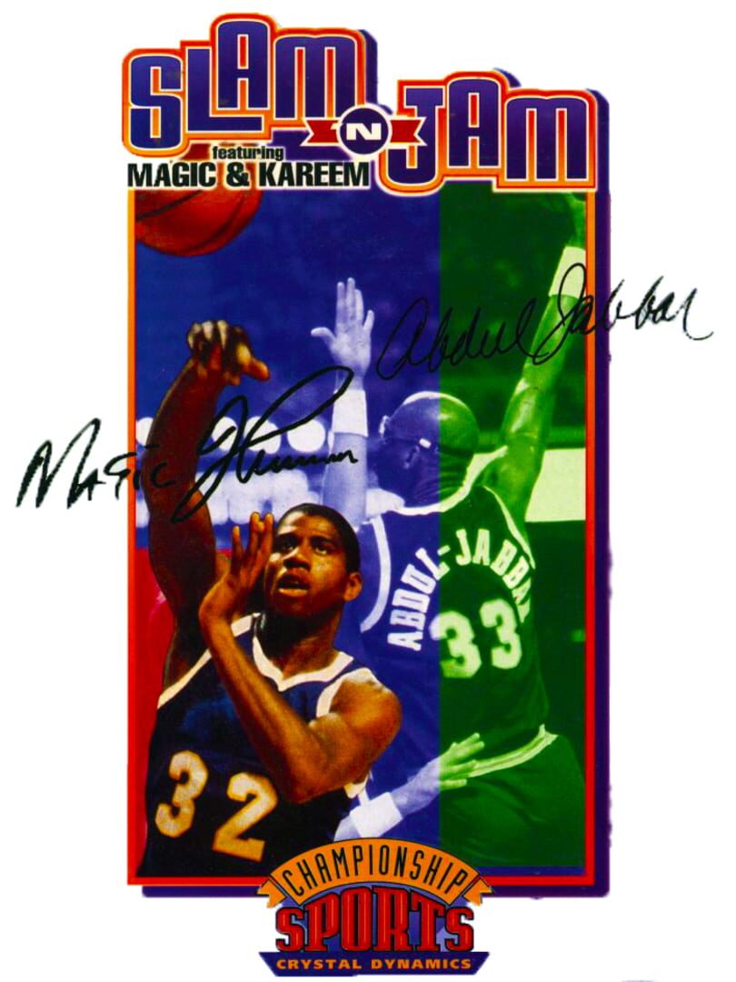 Slam 'n Jam '96 Featuring Magic & Kareem 커버
