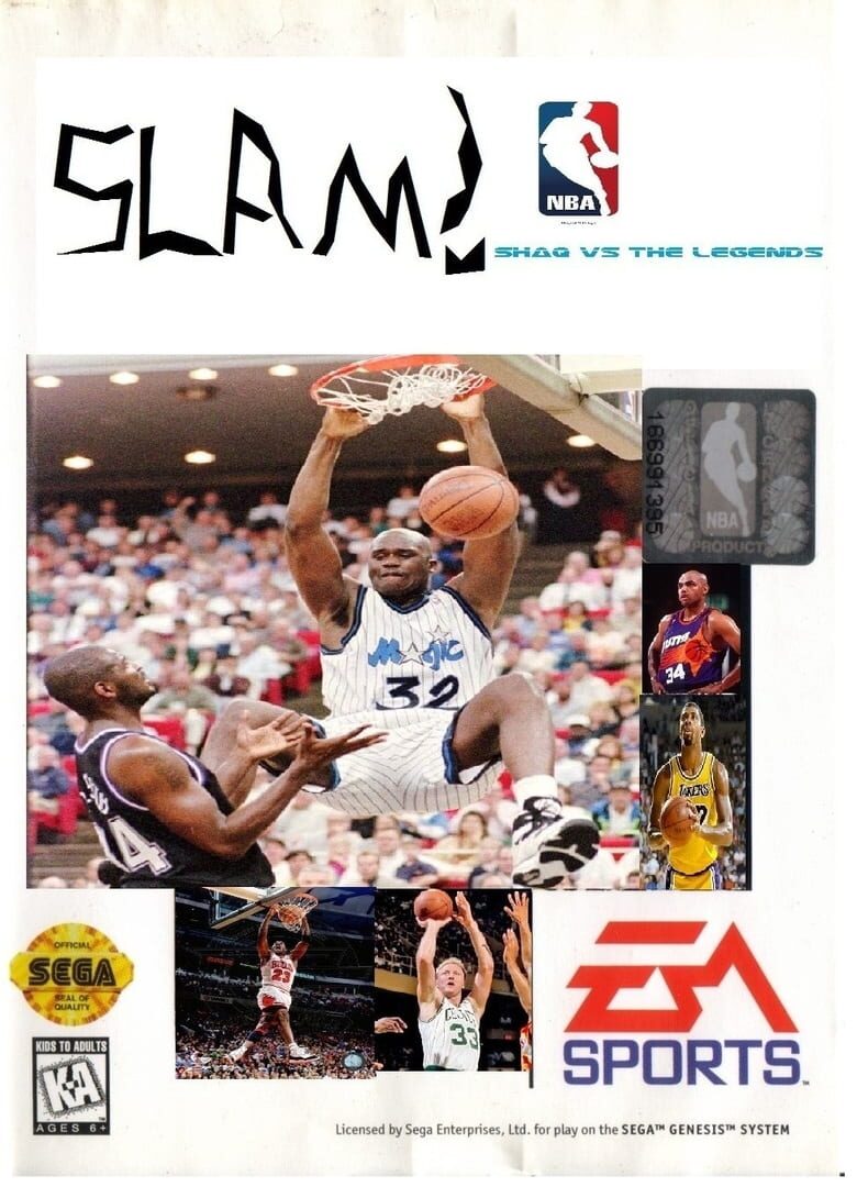 Couverture de Slam: Shaq vs. The Legends