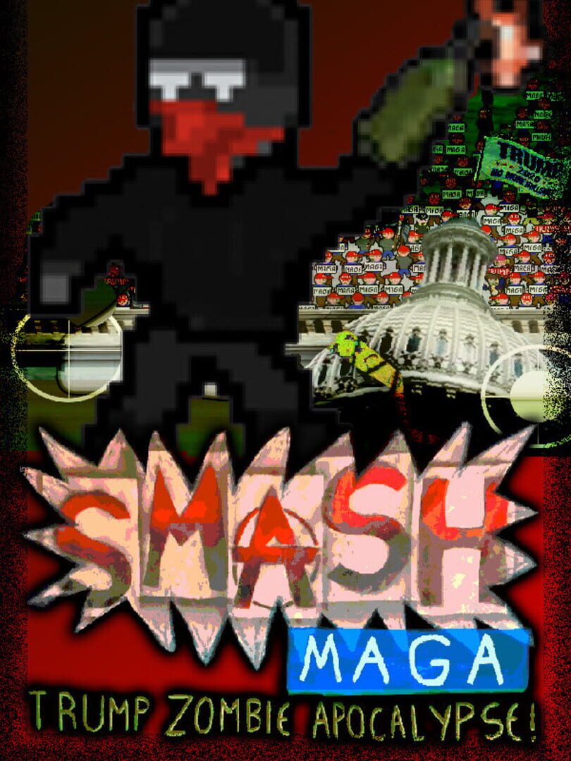 Smash MAGA! Trump Zombie Apocalypse 커버